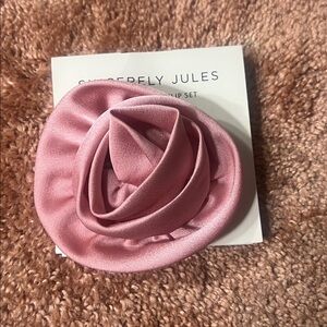 Sincerely Jules Pink Hair Scrunchie, new
